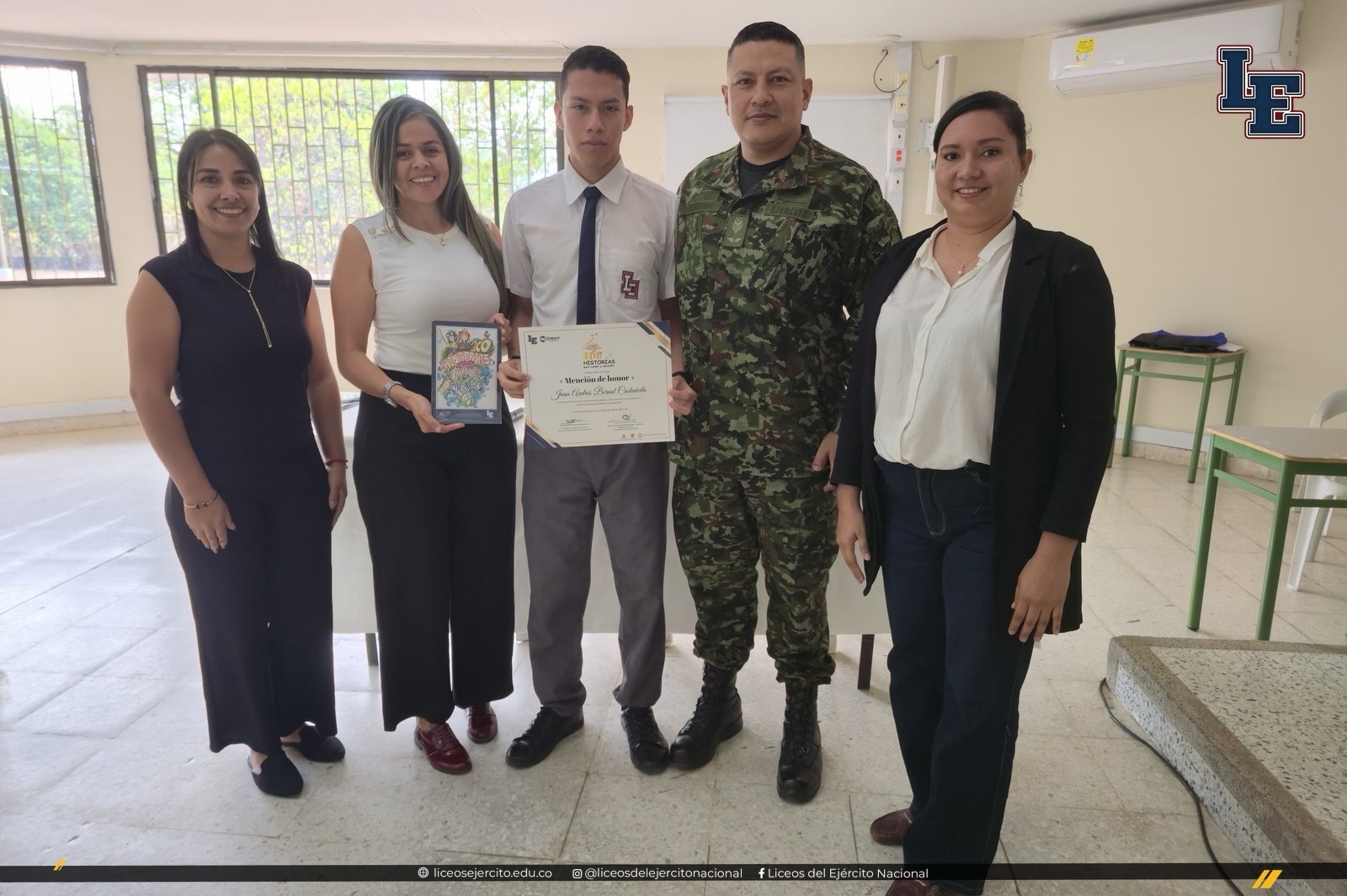 Publicación reciente de Instagram de @liceosdelejercitonacional