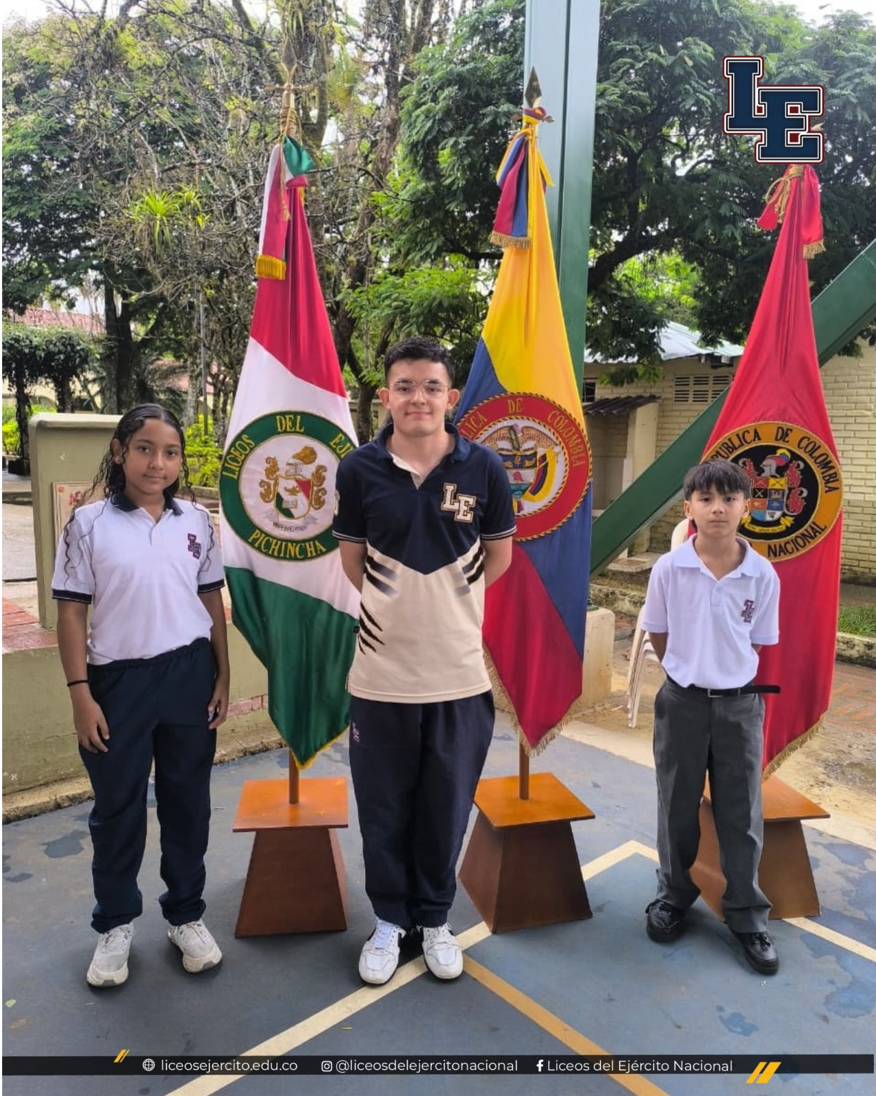 Publicación reciente de Instagram de @liceosdelejercitonacional